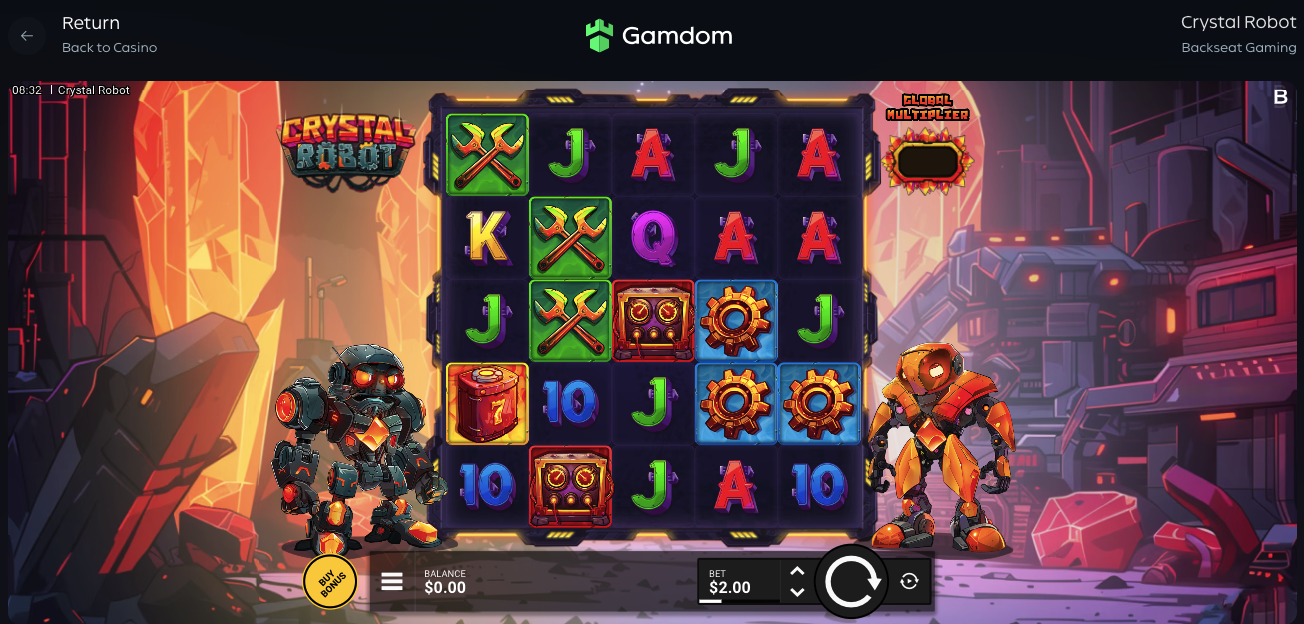 Crystal Robot Slot Gamdom